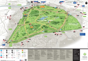 Map of Richmond Park
